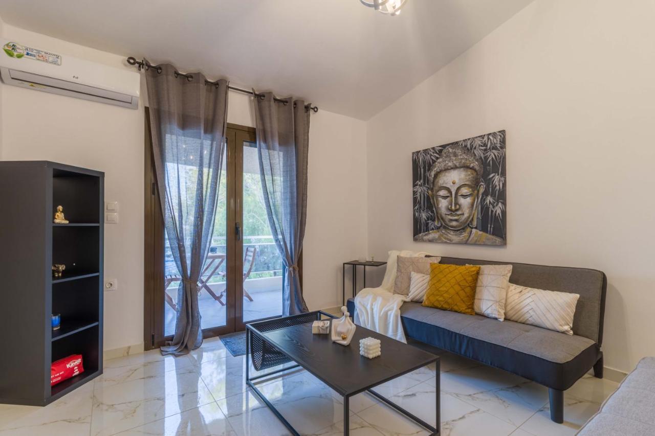 Seaside Serenity Suite In Loutra Kato Almiri Bagian luar foto