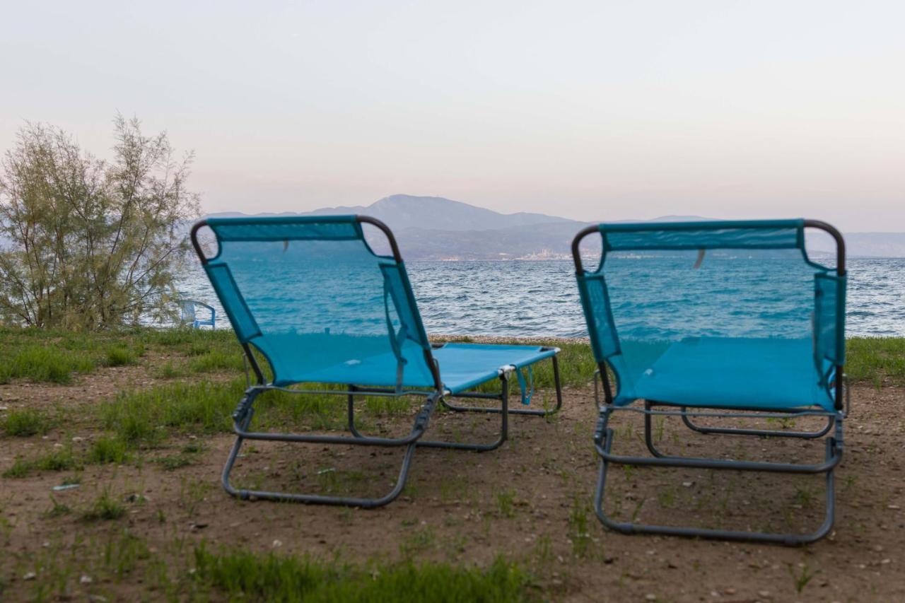 Seaside Serenity Suite In Loutra Kato Almiri Bagian luar foto