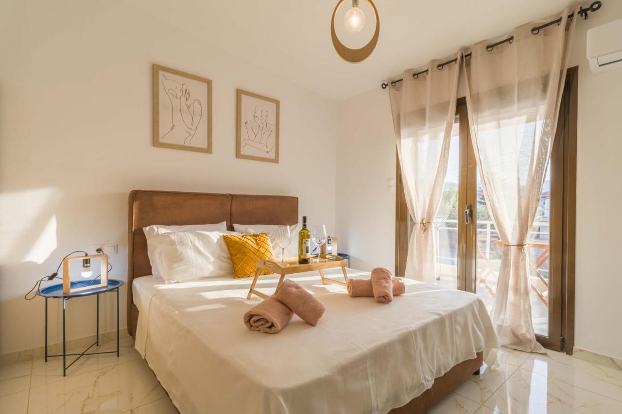 Seaside Serenity Suite In Loutra Kato Almiri Bagian luar foto