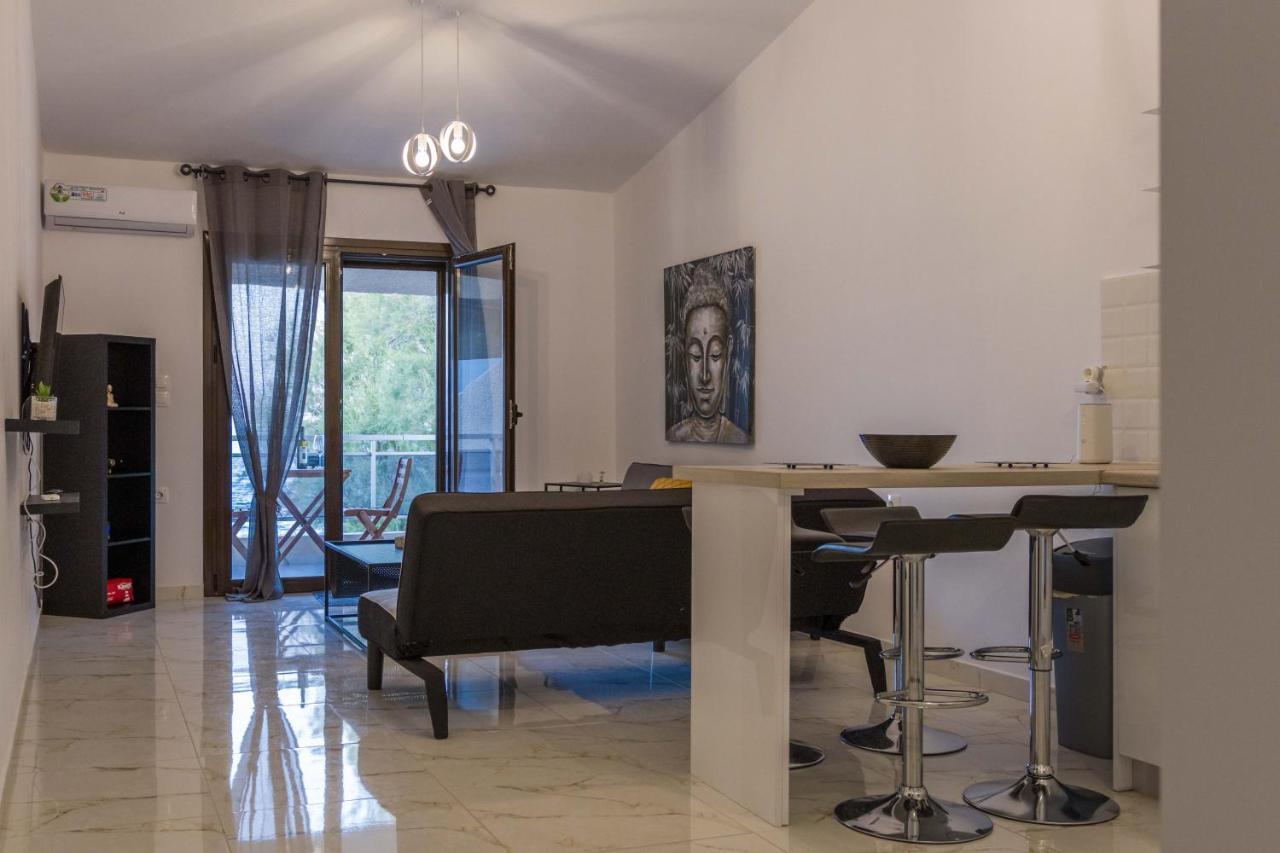Seaside Serenity Suite In Loutra Kato Almiri Bagian luar foto