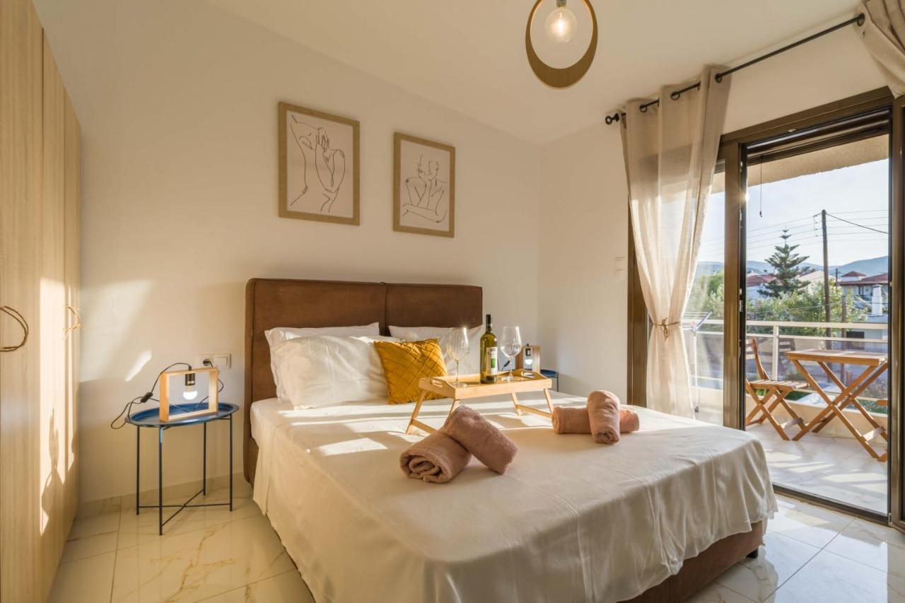 Seaside Serenity Suite In Loutra Kato Almiri Bagian luar foto