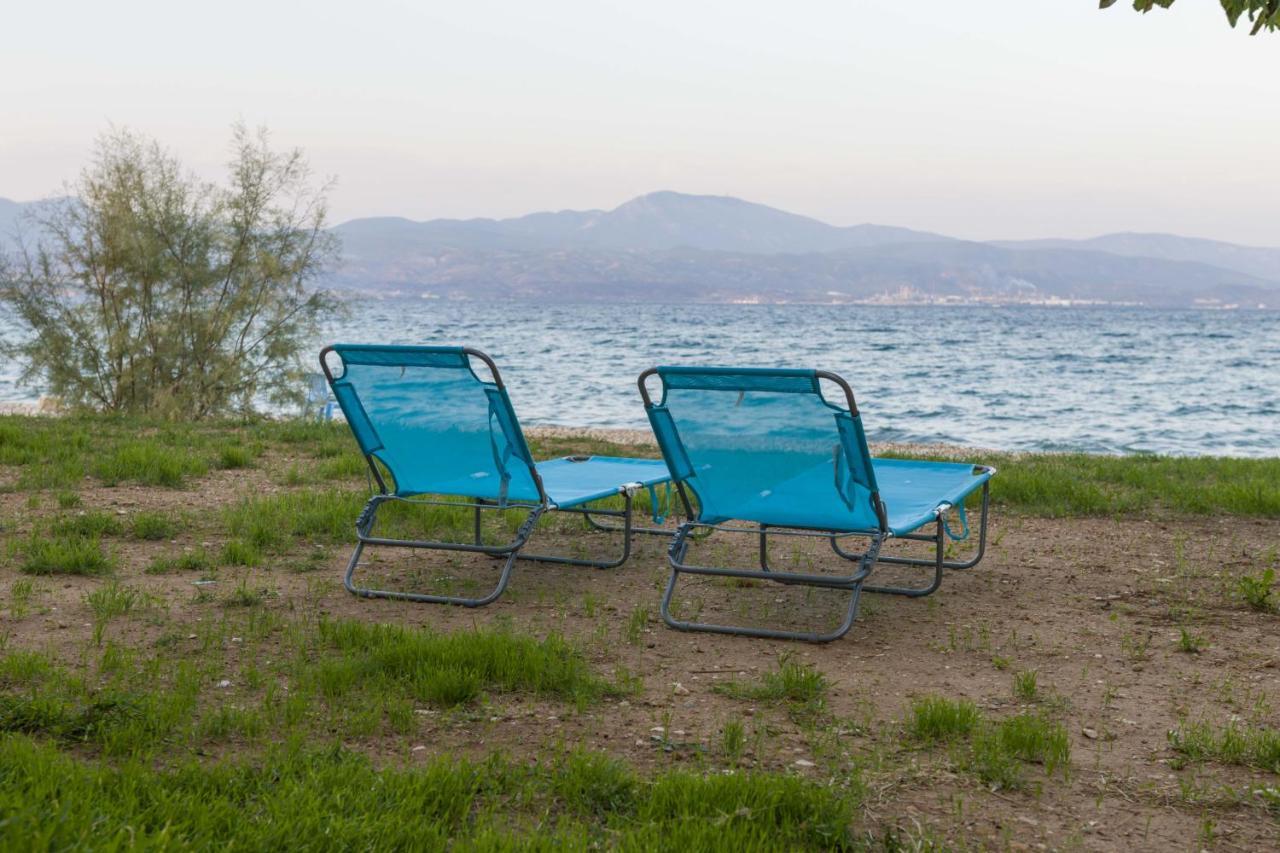 Seaside Serenity Suite In Loutra Kato Almiri Bagian luar foto